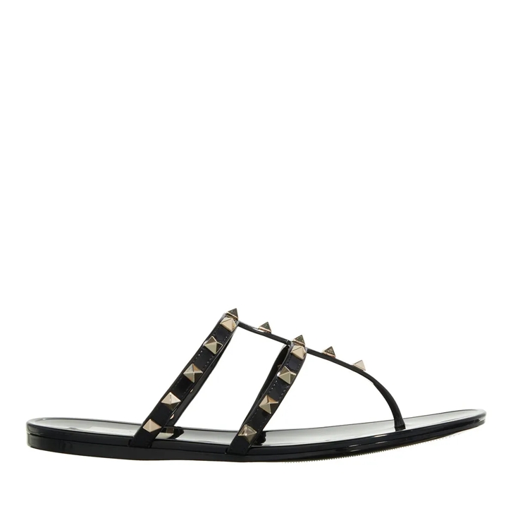 Valentino Garavani Thong Summer Rockstud Black | Flip Flops