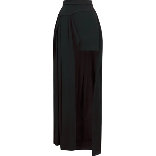 Vivienne Westwood Jupes midi Long Nedda Skirt Black schwarz