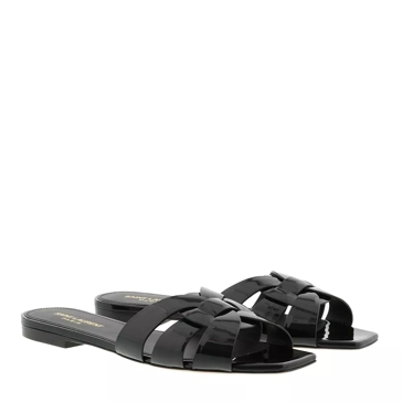 Ysl best sale leather slides