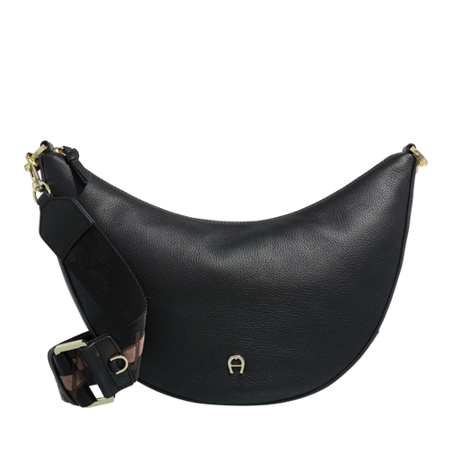 AIGNER Zita Black Coloured Sac à bandoulière