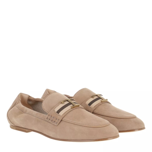 Tod's Loafers Soft Suede Beige Loafer
