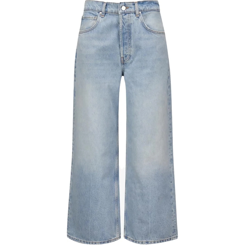 Anine Bing Ausgestellte Jeans jeans model heath blau