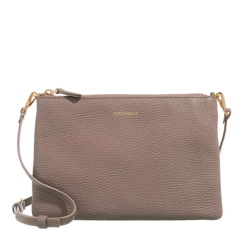 Coccinelle Best Crossbody Warm Taupe Crossbody Bag