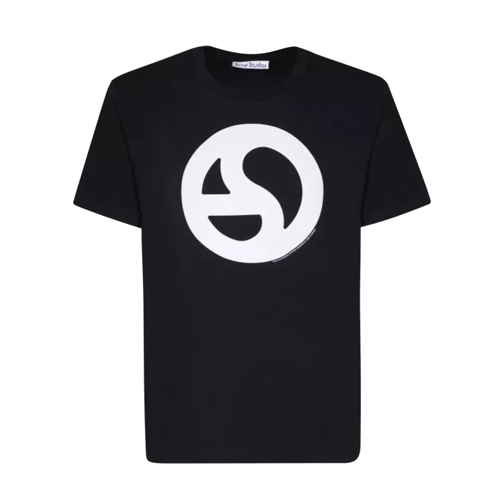 Acne Studios Cotton T-Shirt Black 