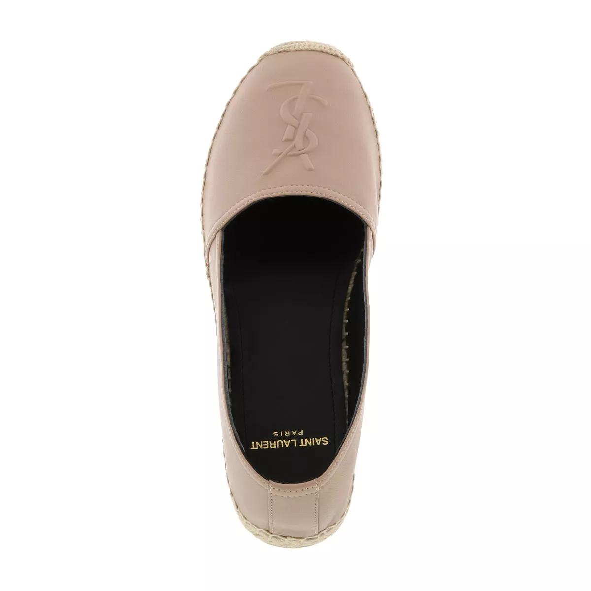 Saint Laurent Monogramme Espadrilles Nude Espadrille