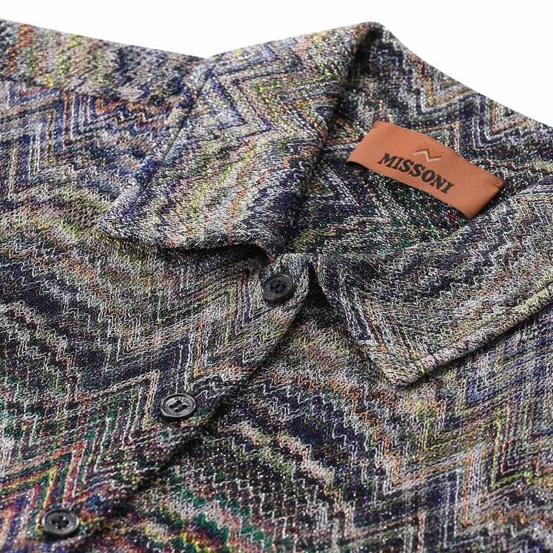 Missoni Bluse Bluse im Zickzack-Design mehrfarbig(Image 3)