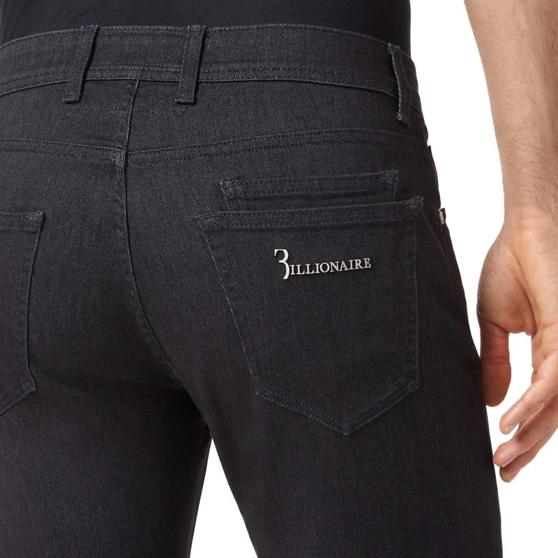 BILLIONAIRE Jeans mit geradem Bein Jeans Regular Fit dunkel-blau(Image 4)
