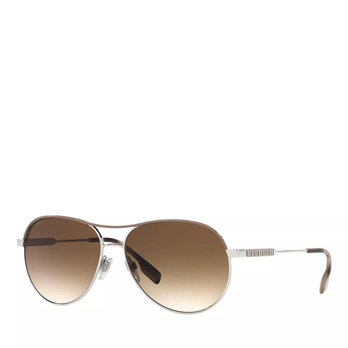 Burberry 0BE3122 SILVER/BEIGE Sunglasses