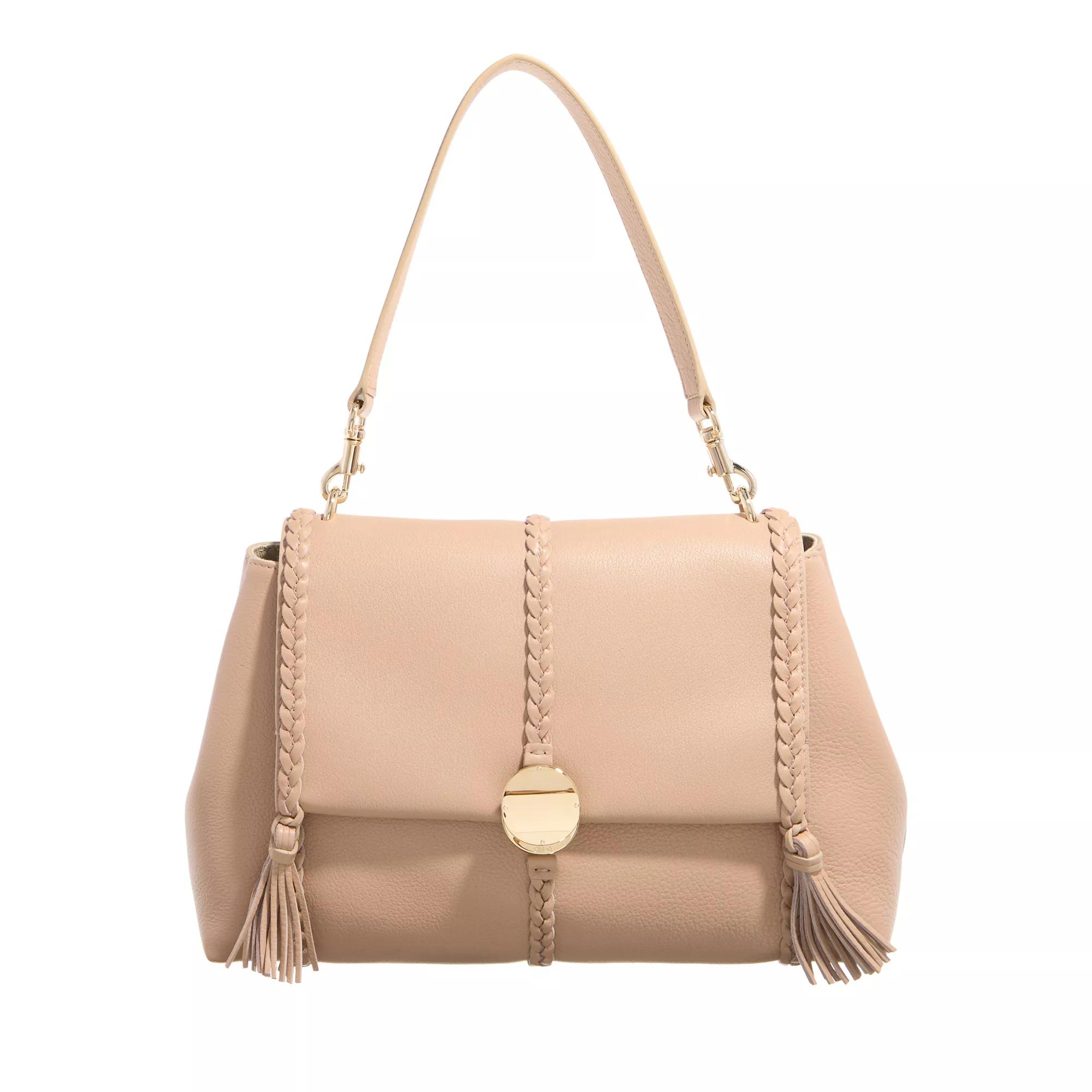 Chloé Crossbody Bags - Shoulder Bag Leather - Gr. unisize - in Beige - für Damen