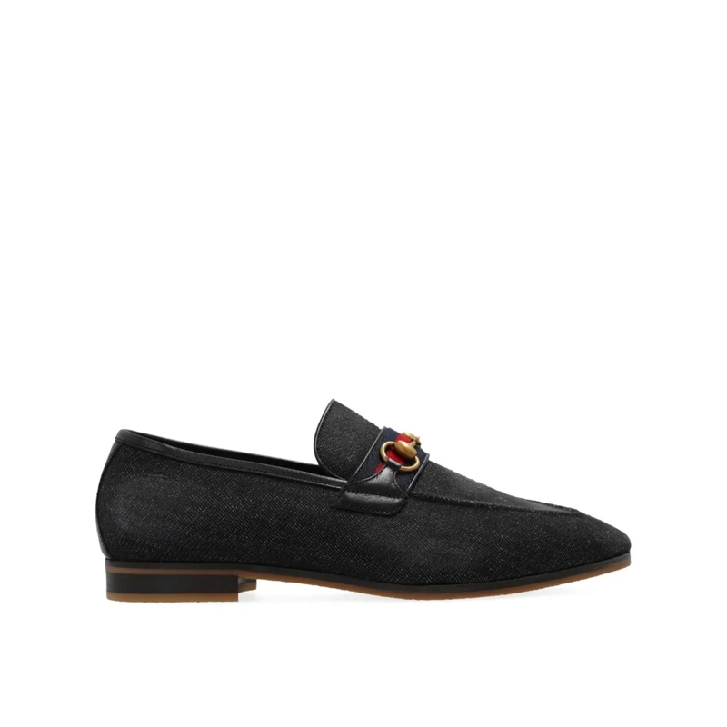 Gucci Loafer Denim Loafers Black