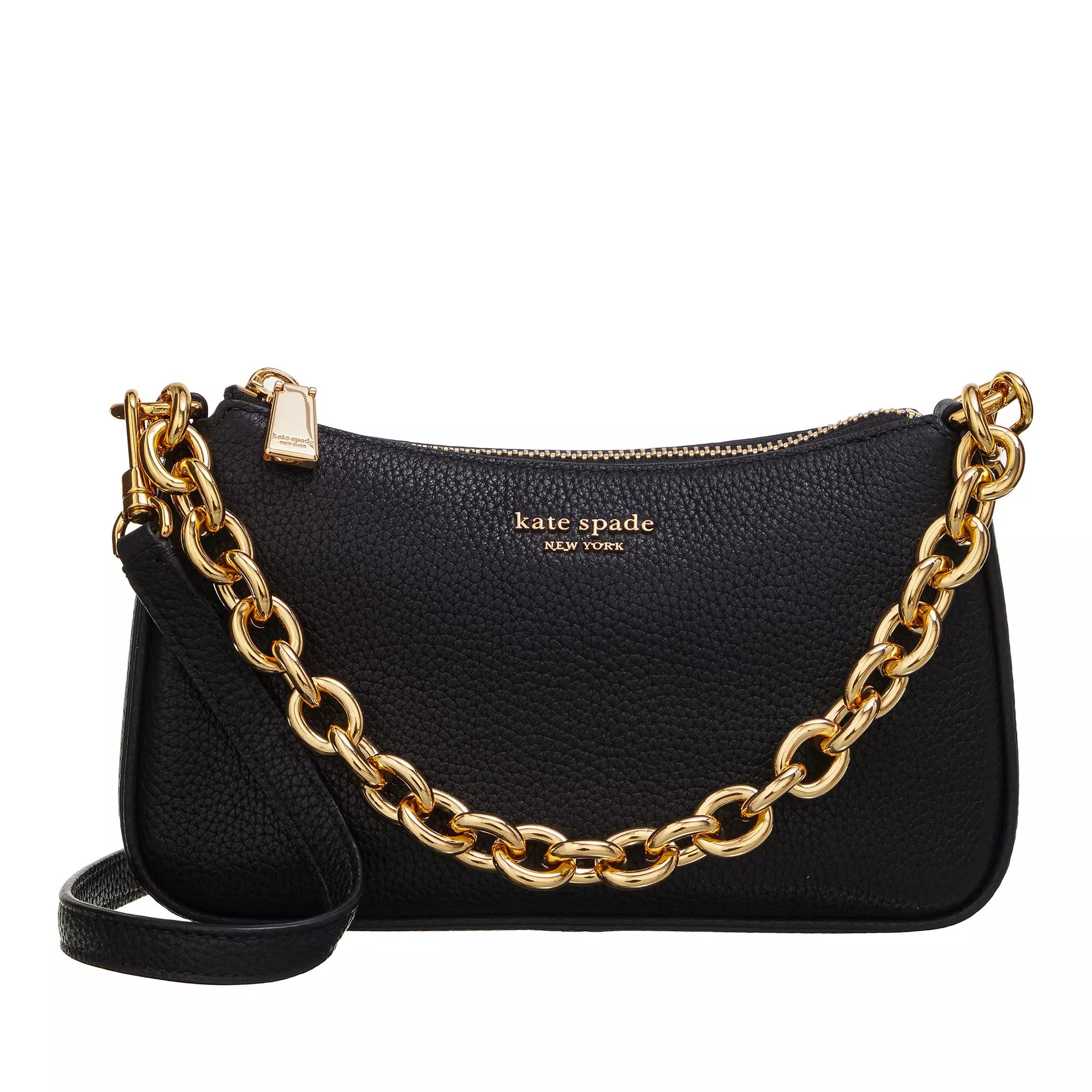 Kate Spade New York Crossbody Bags - Jolie Pebbled Leather Small Convertible Crossbody - Gr. unisize - in Schwarz - für Damen