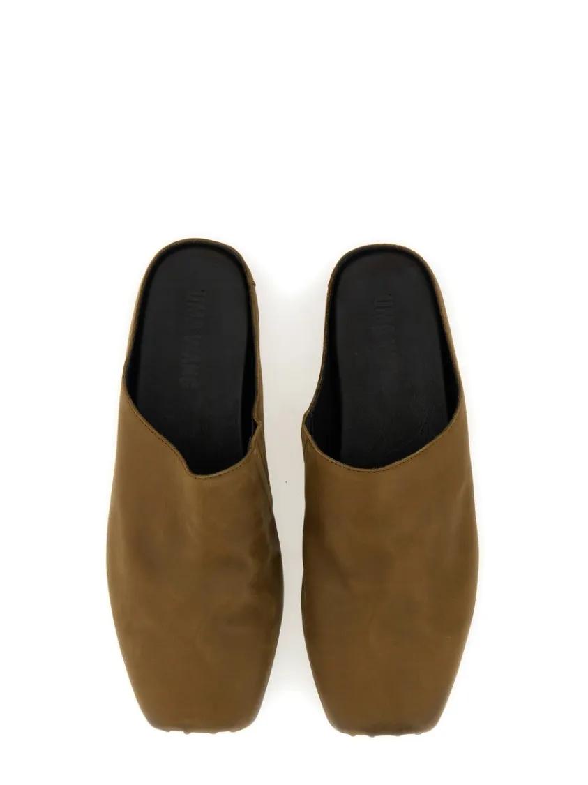Thumbnail - Uma Wang Slipper & Pantoletten - Ballet Slippers - Gr. 36 (EU) - in Grün - für Damen