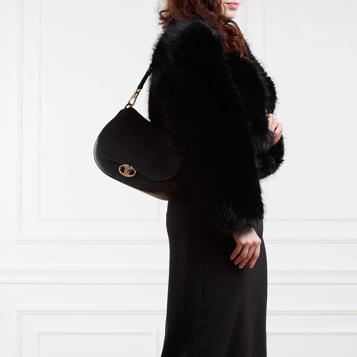 Valentino Garavani Hobo bags Medium Shoulder Bag in zwart