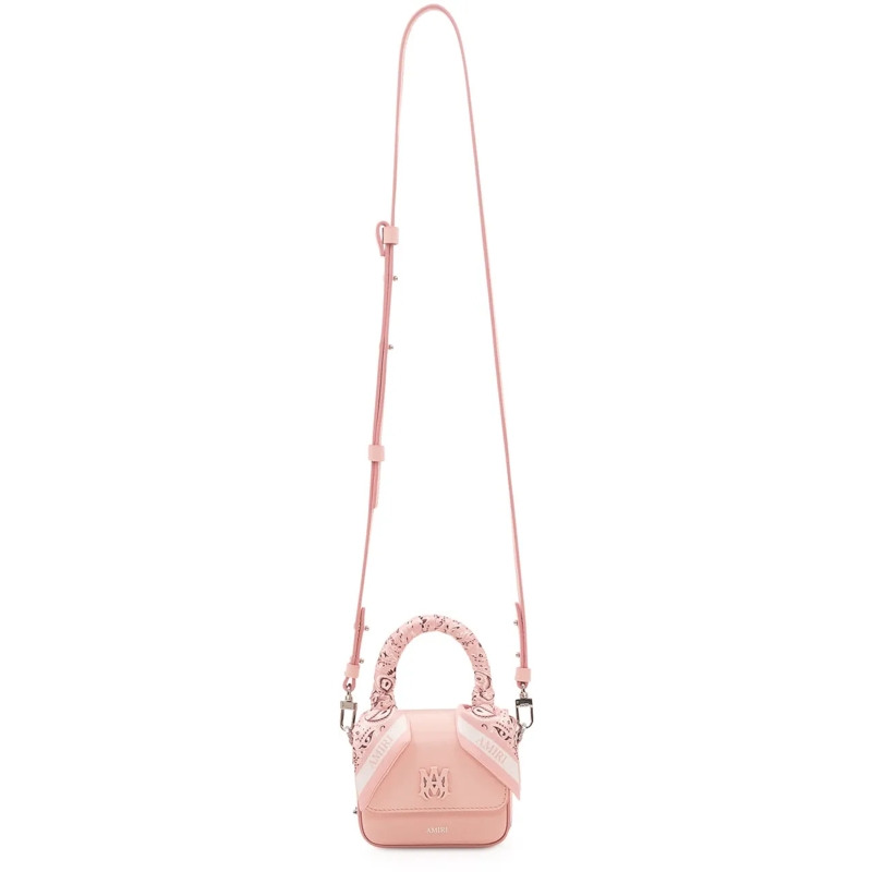 Amiri Sac à bandoulière Borsa Nano MA con Foulard rose(Image 2)