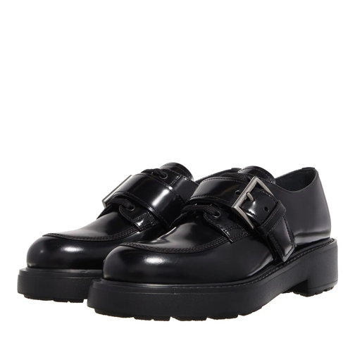 Prada Loafer Diapason Derby Shoes Black