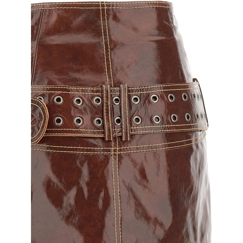 Diesel Minijupe Skirts Brown braun(Image 5)