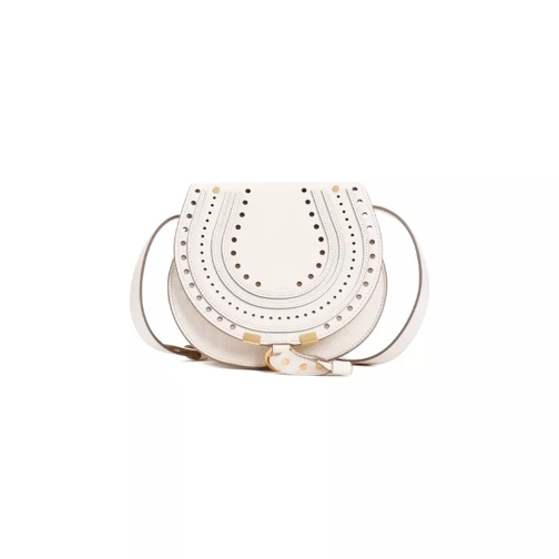 Chloé Misty Ivory Calf Leather Marcie Bag Neutrals Crossbody Bag