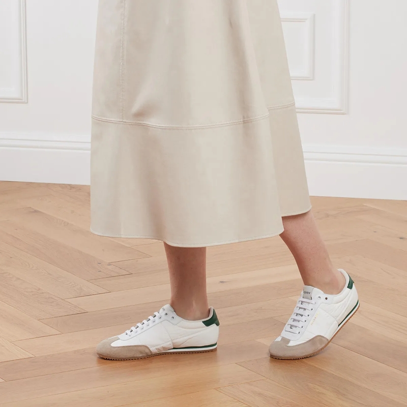 Saint Laurent Low-Top-Sneaker Circle 05 Sn Sneakers White / Beige / Green(Image 2)