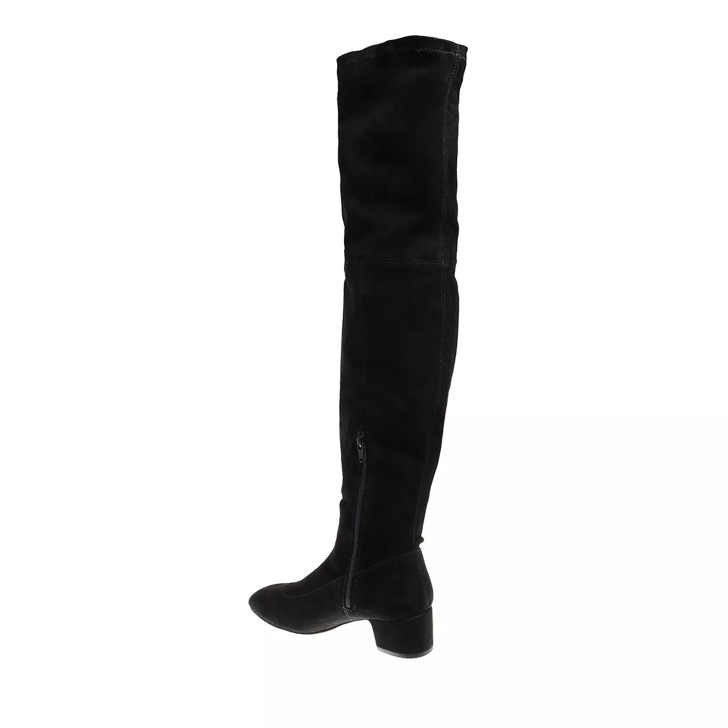 Ted Baker Ayannah Over The Knee Stretch Leather Boot Black