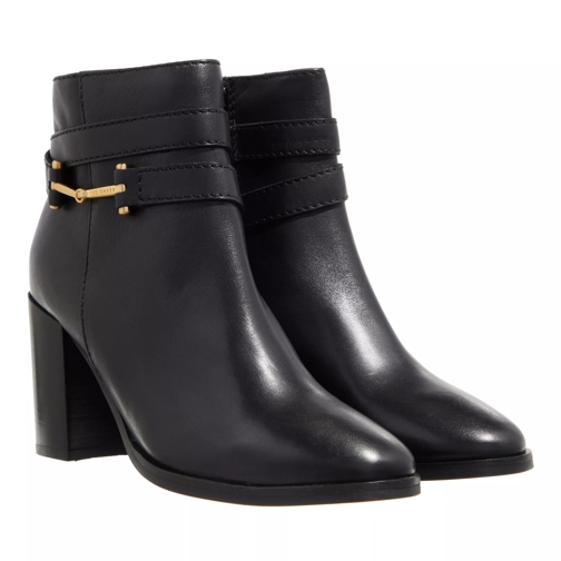 Ted Baker Anisea T Hinge Leather 85Mm Ankle Boot Black Stiefelette