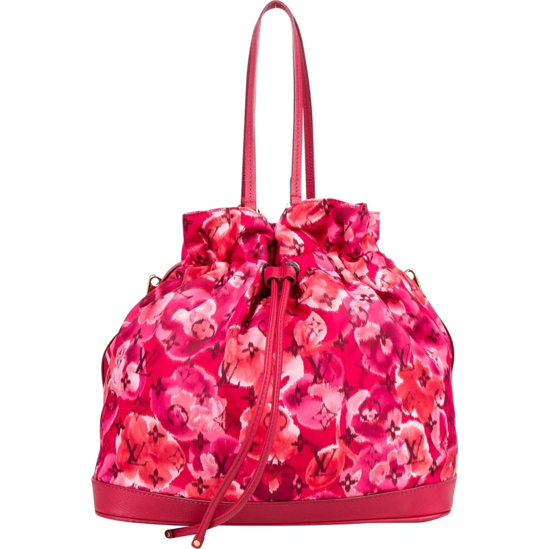 Louis Vuitton Tote Louis Vuitton Limited Ikat Flower NoeFull MM Handb rose