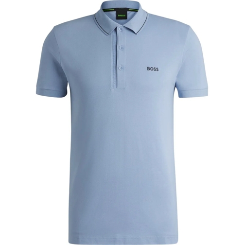 Hugo Polo shirt Boss Heren Polo Blauw 50506195/499 Paule 4 1025821 blau