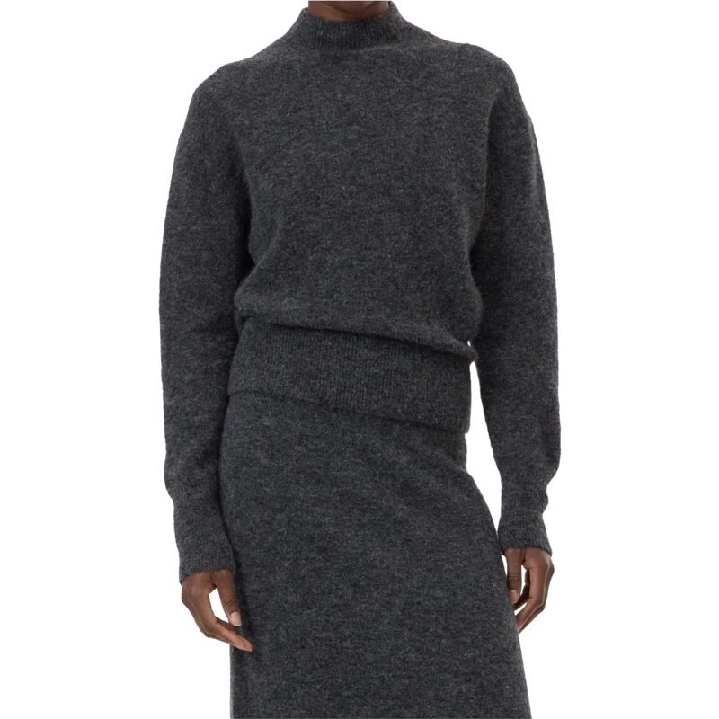 Closed  Closed Mock Neck Truien Donkergrijs C96434-98c-22 grau