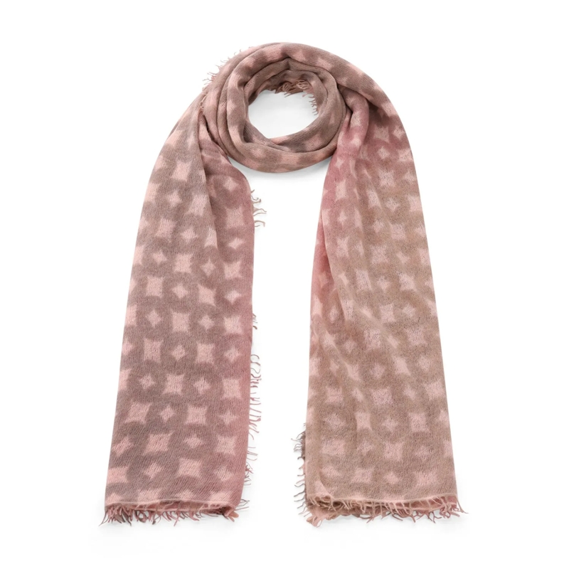 Mala Alisha Écharpe légère Tuch Mirage aus Kaschmir pink(Image 4)