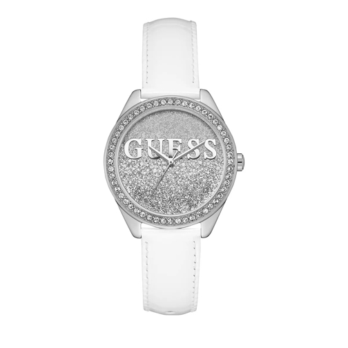 Guess Ladies Watch Glitter Girl White/Silver Quartz Watch