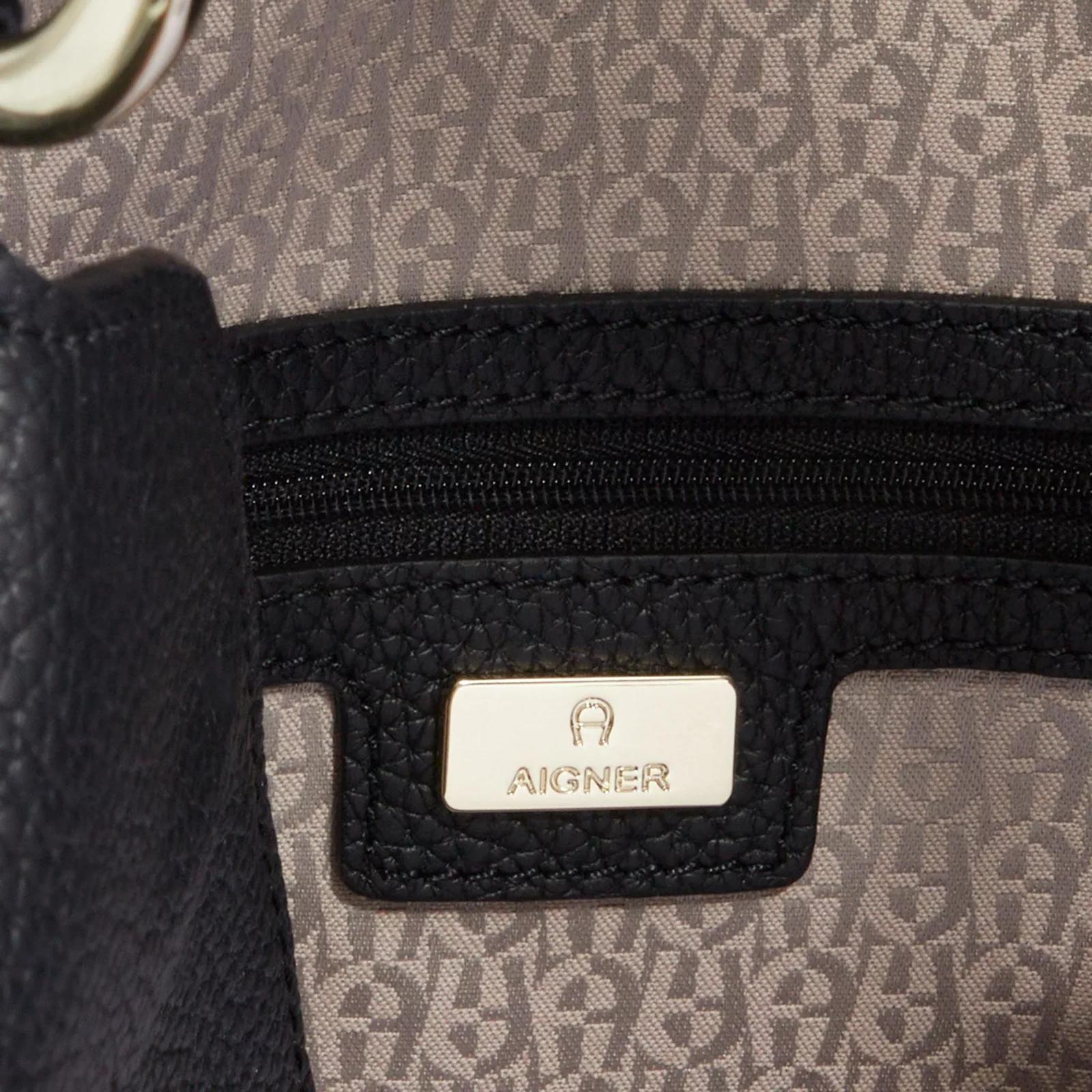 aigner Hobo bags Savannah in zwart