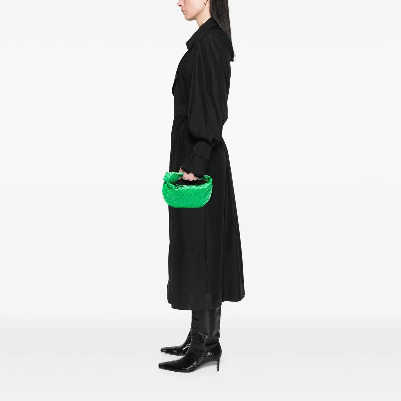 Thumbnail - Bottega Veneta Hobo Bags - Mini Nappa Intrecciato Jodie - Gr. unisize - in Grün - für Damen