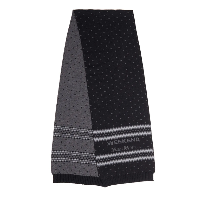 WEEKEND Max Mara Écharpe en laine Valdez Nero