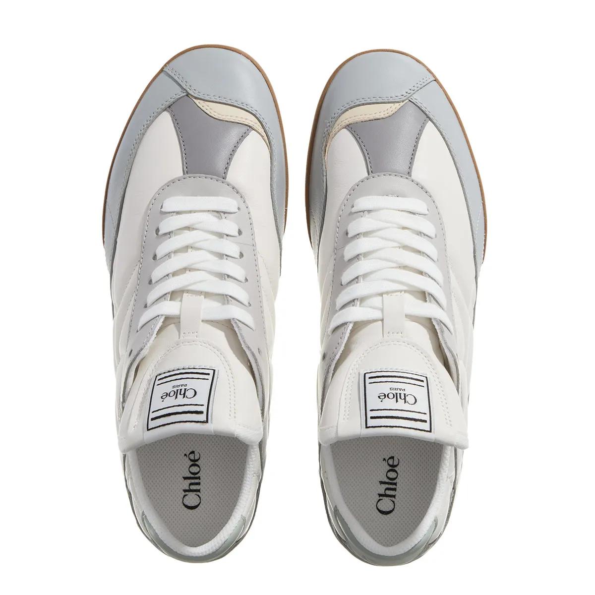 Chloé Low-Top Sneakers Kick Sneaker in grijs