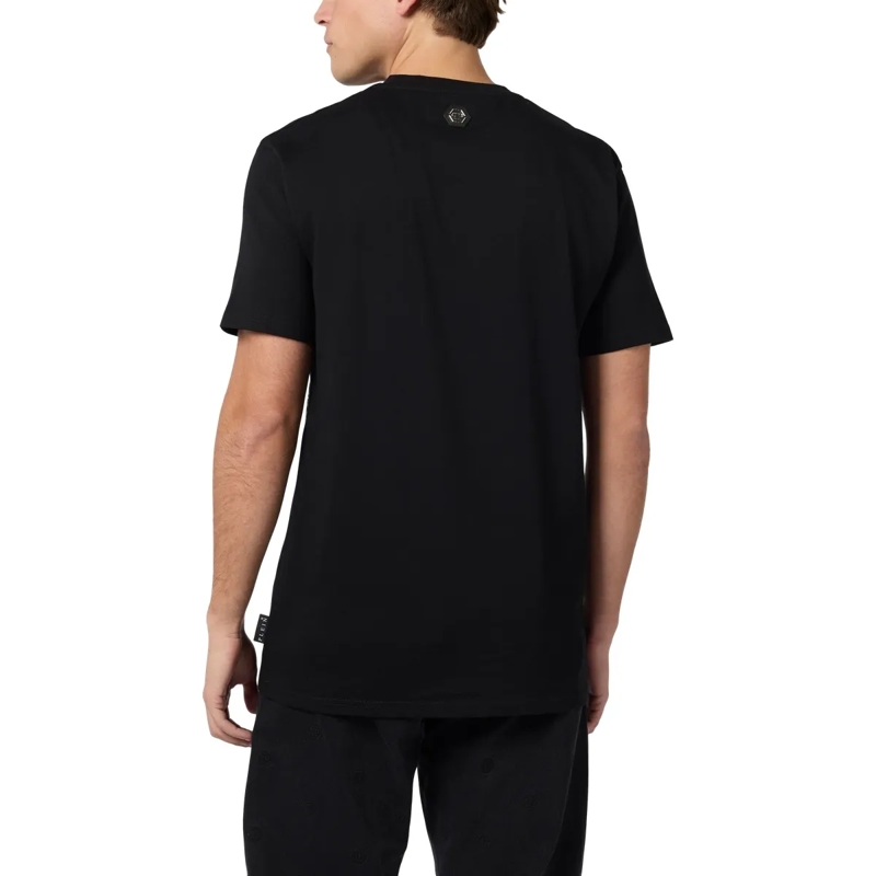 Philipp Plein T-Shirt Round Neck T-Shirt Wind Rose Skull schwarz(Image 2)