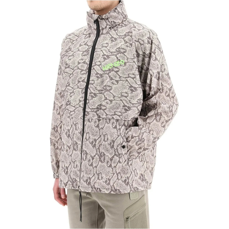 Kenzo Doudoune Kenzo Snakeskin Printed Jacket beige(Image 2)