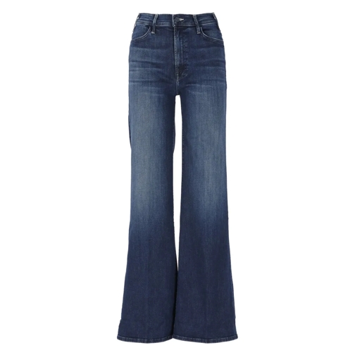 Mother Jeans Hustler Roller Sneak Jeans Blue