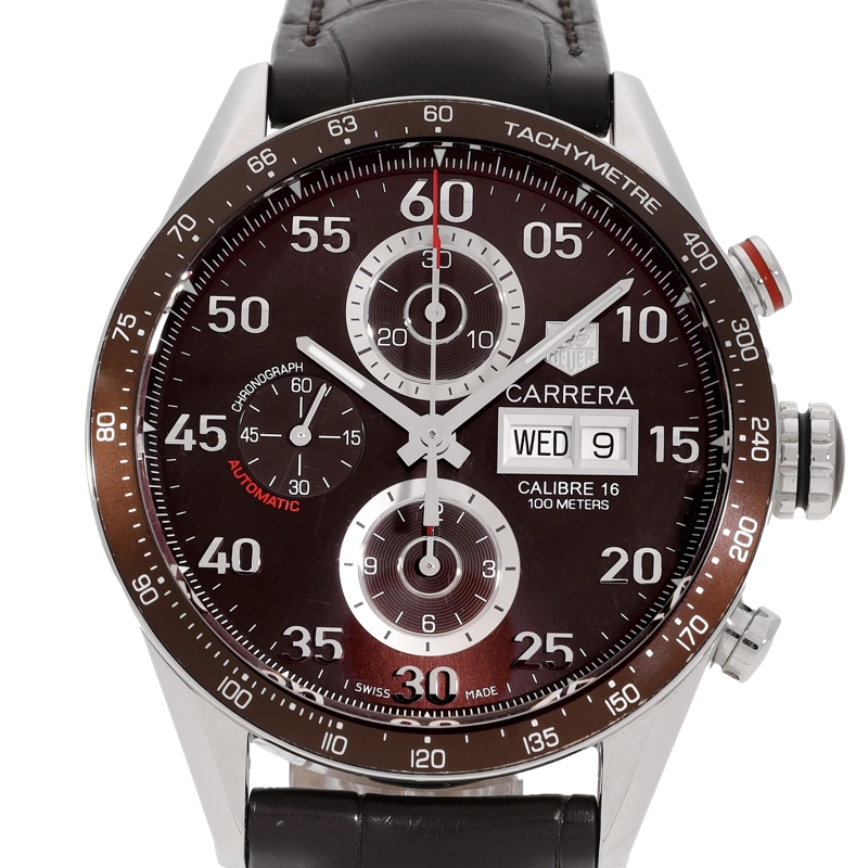 TAG Heuer Montre automatique Carrera Braun