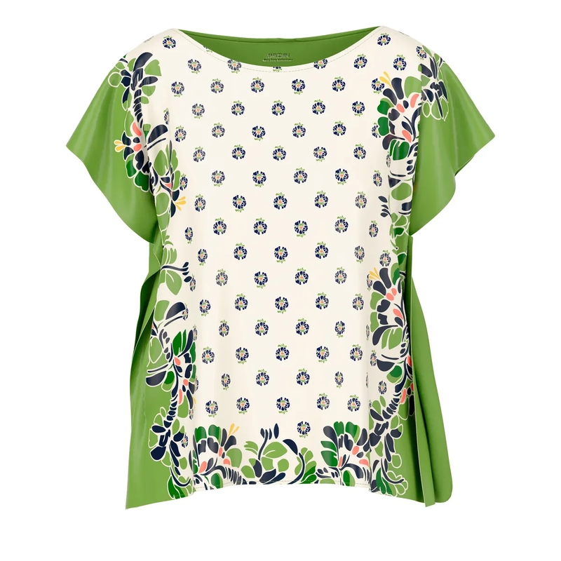 Marc Cain Chemisier Blusenshirt bright ecru