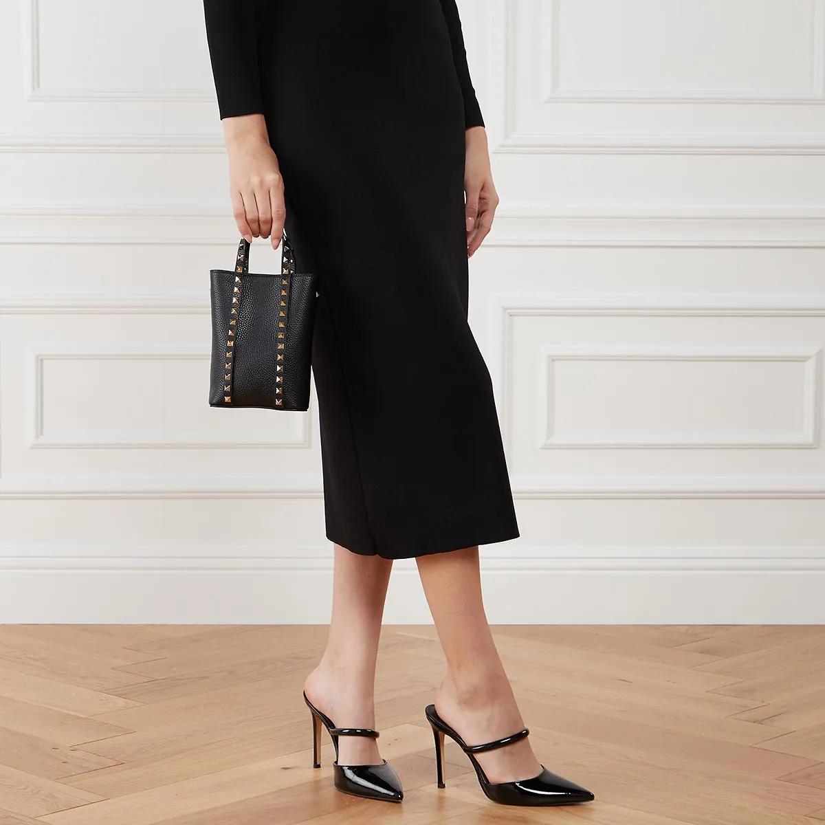 Valentino Garavani Crossbody bags Rockstud Mini Tote in zwart