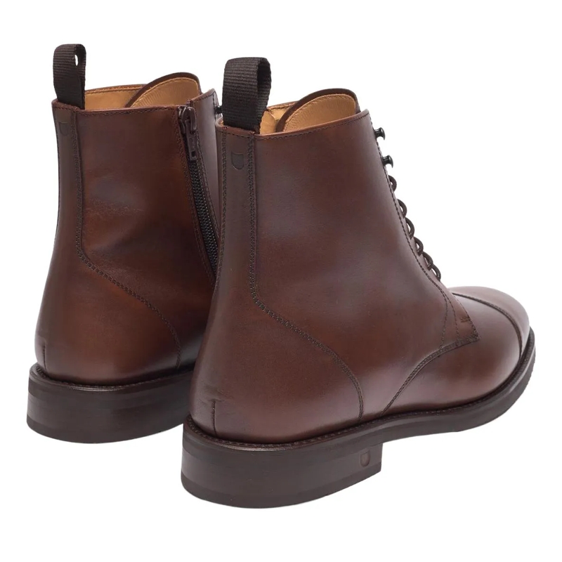 Henry Stevens Laarzen Schnürboots Winston CDB2 mittel-braun(Image 3)