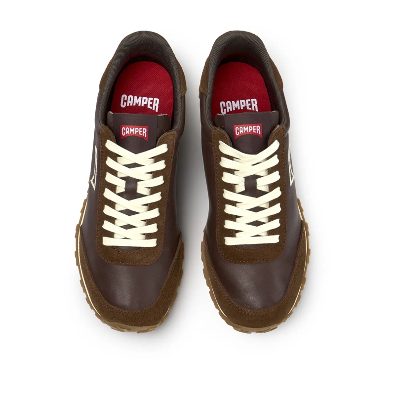 Camper Low-Top-Sneaker - Zertifikat der Leather Working Group- Schuhmach dunkel-braun(Image 5)