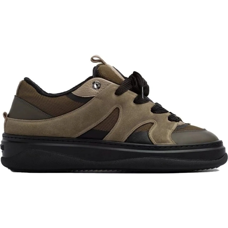 Mason Garments Low-Top-Sneaker Heren Venice Movimento Taupe beige