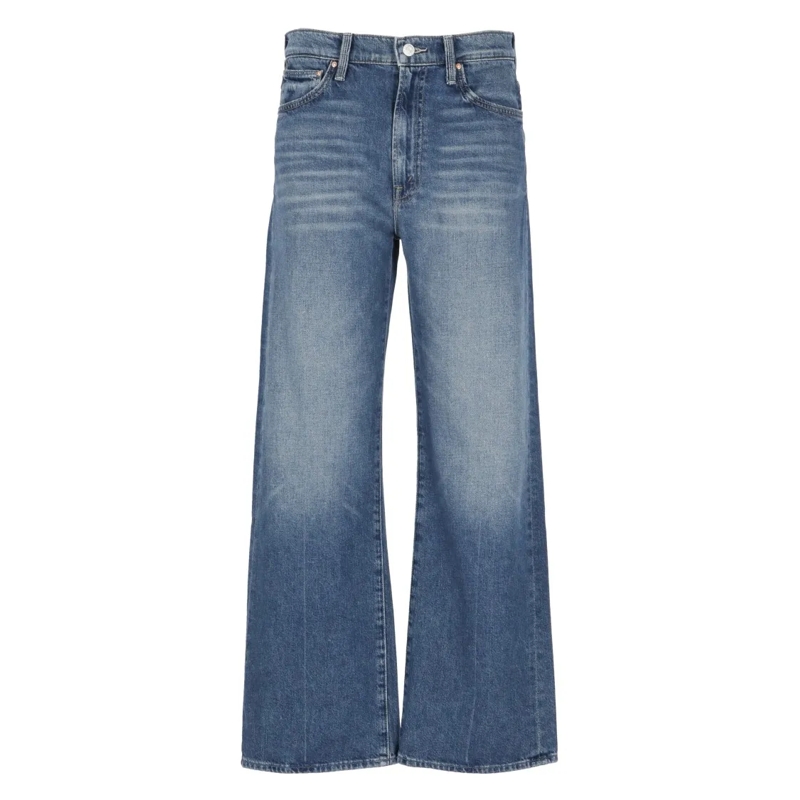 Mother Jeans Blue The Dodger Ankle Jeans Blue