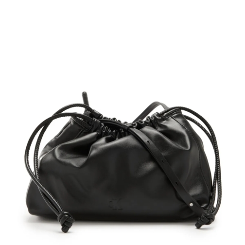 Calvin Klein Sac à bandoulière Calvin Klein Gathered Schwarze Umhängetasche K60K6 Schwarz