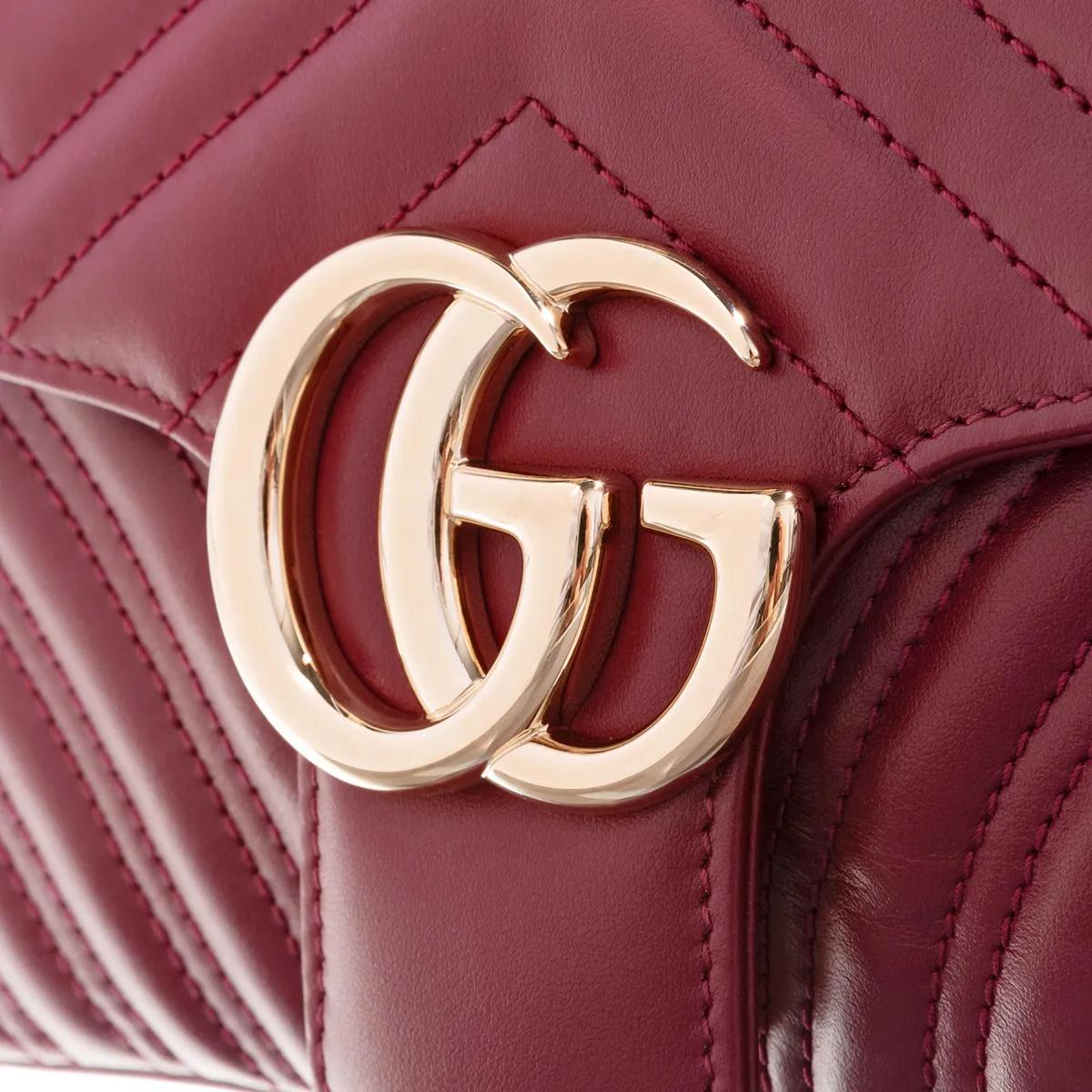 Gucci Crossbody bags Gg Marmont Small Shoulder Bag in rood