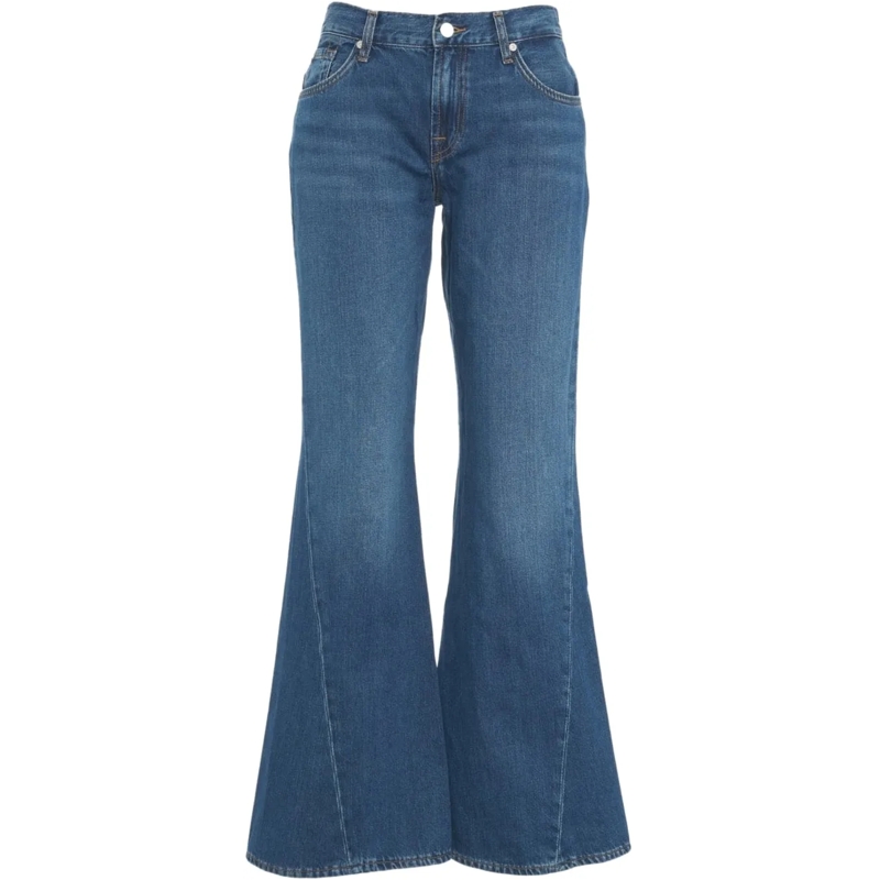 Seven for all Mankind Rechte Been Jeans Flared jeans 'Spencer' blau