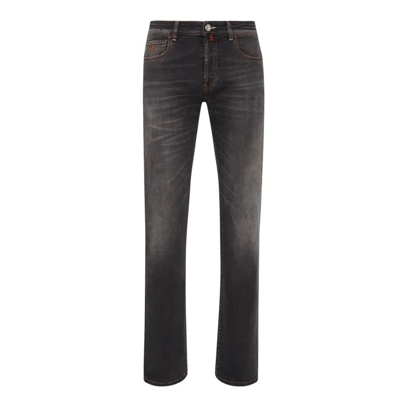 BILLIONAIRE Jeans mit geradem Bein Jeans Regular Fit grau