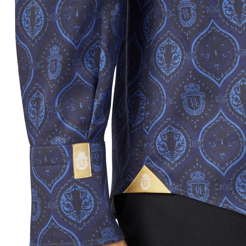 BILLIONAIRE Hemd Hemd Baroque blau(Image 4)
