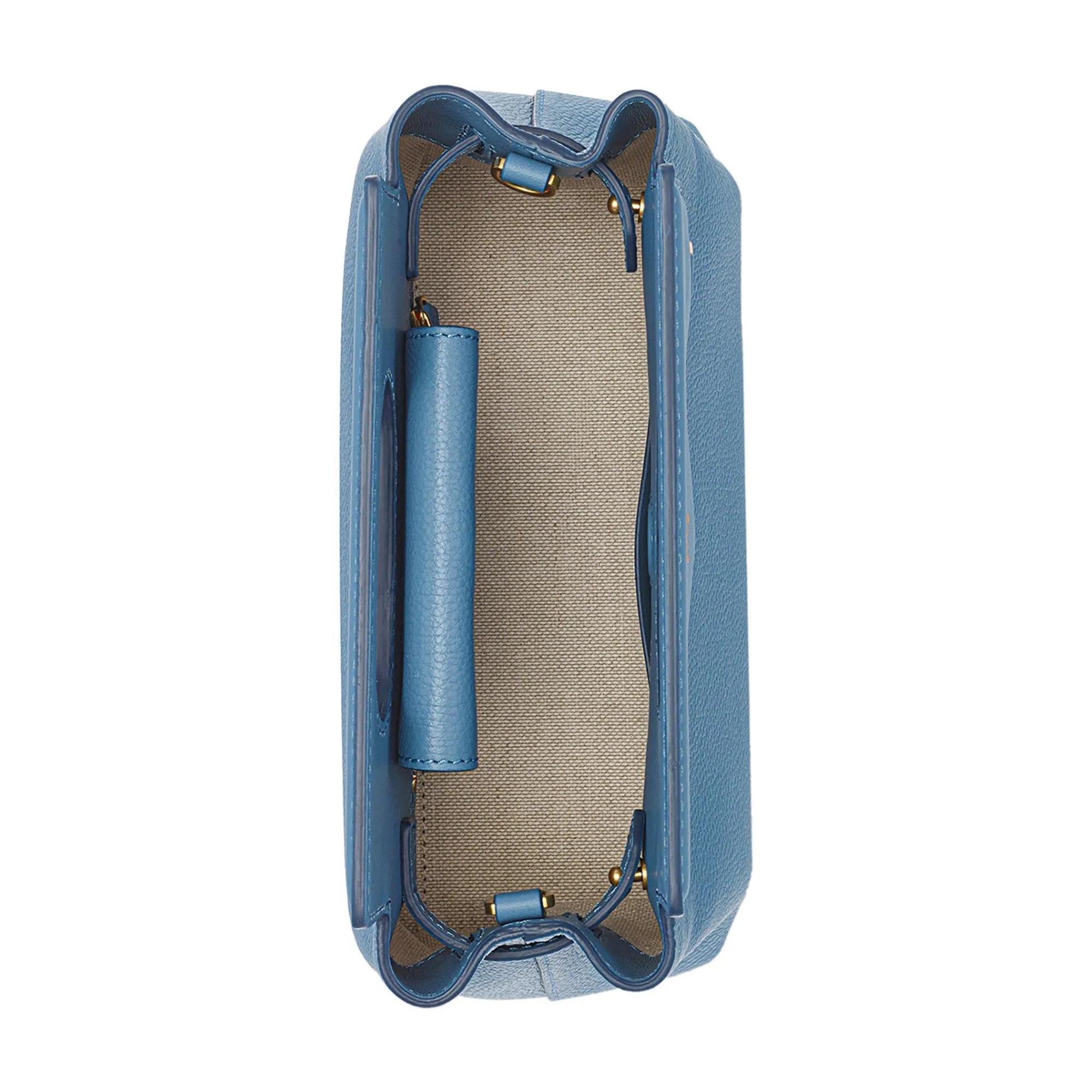 Thumbnail - MCM Crossbody Bags - Crossbody Bags Soft Diamond Umhängetasche aus gena - Gr. unisize - in Blau - für Damen