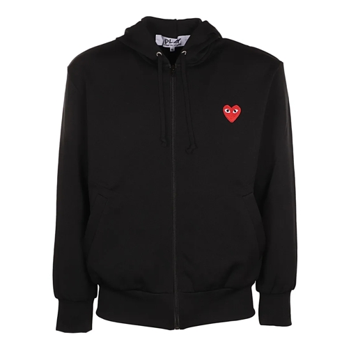 Comme des Garcons Hoodie Unisex Hooded Sweatshirt With Logo Black